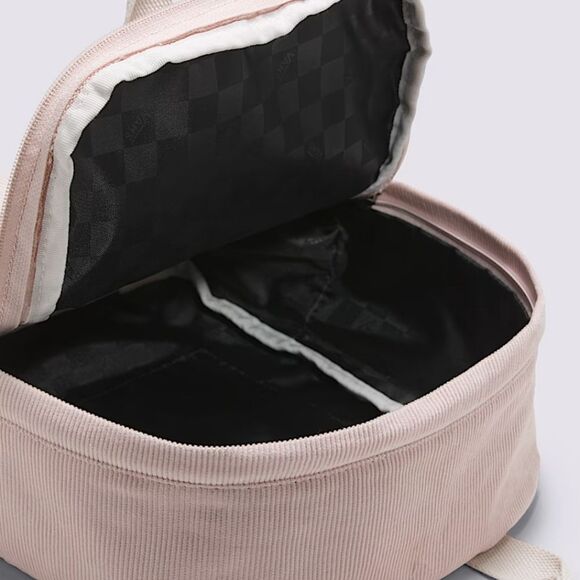 Vans Low Key Mini Corduroy Backpack- Sepia Rose Pink - Picture 5 of 11